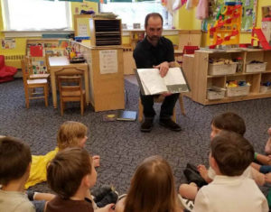 children's book reading at school