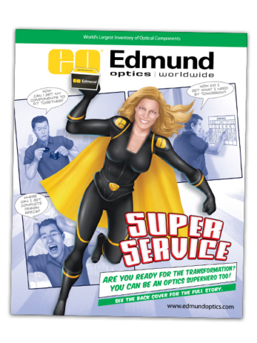 Catalog cover illustration for Edmund Optics